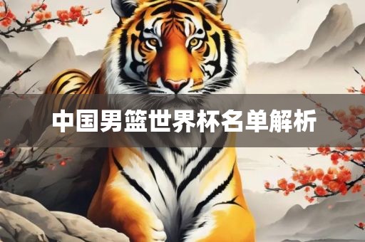 中国男篮世界杯名单解析