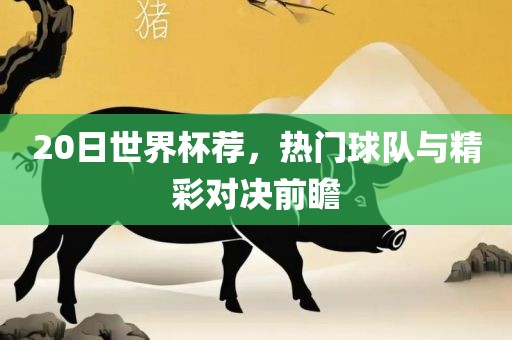 20日世界杯荐，热门球队与精彩对决前瞻