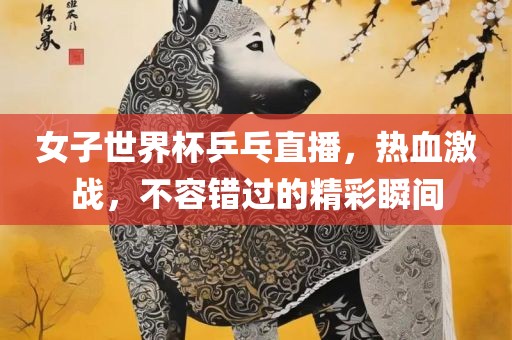 女子世界杯乒乓直播，热血激战，不容错过的精彩瞬间