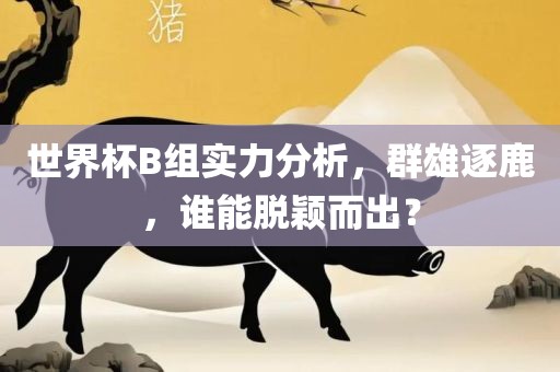 世界杯B组实力分析，群雄逐鹿，谁能脱颖而出？
