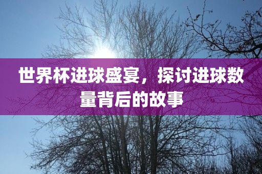 世界杯进球盛宴，探讨进球数量背后的故事