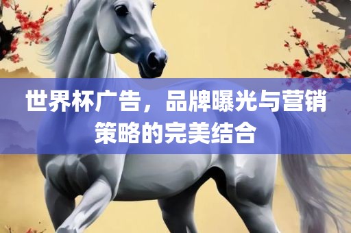 世界杯广告，品牌曝光与营销策略的完美结合