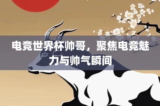 电竞世界杯帅哥，聚焦电竞魅力与帅气瞬间
