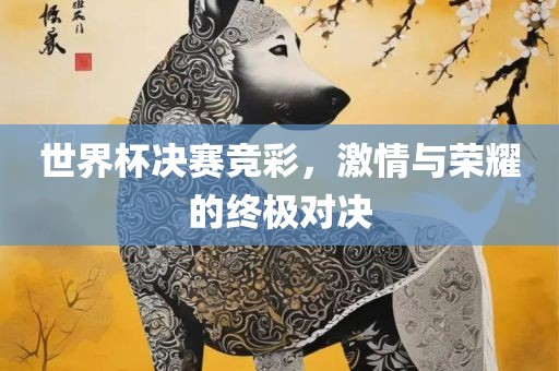世界杯决赛竞彩，激情与荣耀的终极对决