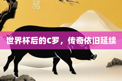 世界杯后的C罗，传奇依旧延续