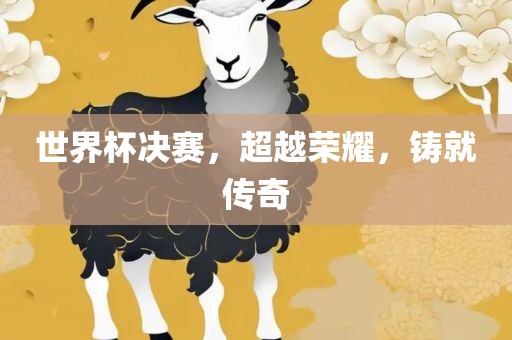 世界杯决赛，超越荣耀，铸就传奇