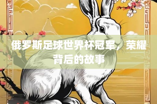 俄罗斯足球世界杯冠军，荣耀背后的故事