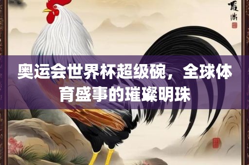 奥运会世界杯超级碗，全球体育盛事的璀璨明珠