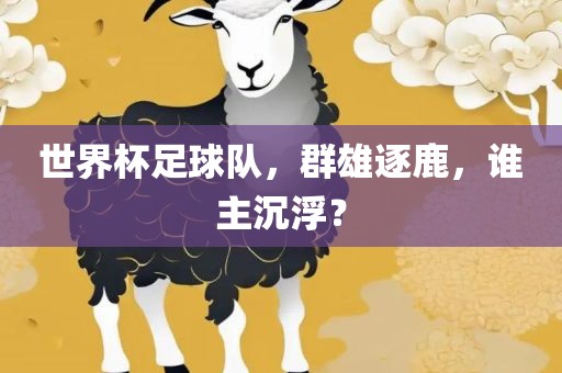 世界杯足球队，群雄逐鹿，谁主沉浮？
