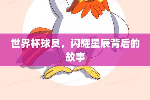 世界杯球员，闪耀星辰背后的故事