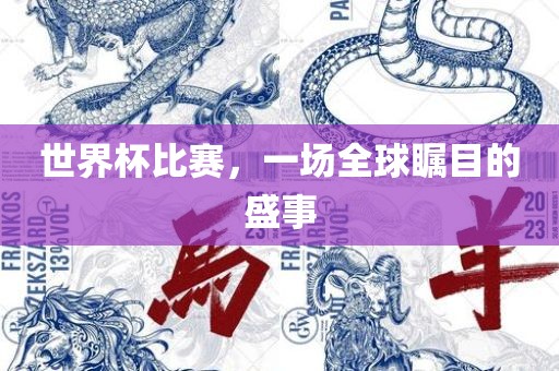 世界杯比赛，一场全球瞩目的盛事