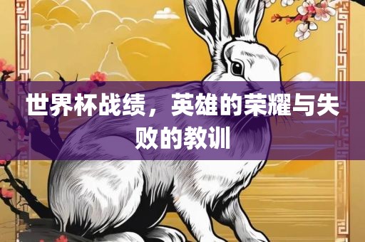 世界杯战绩，英雄的荣耀与失败的教训
