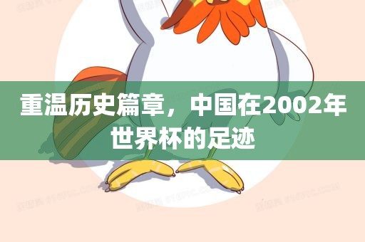 重温历史篇章，中国在2002年世界杯的足迹
