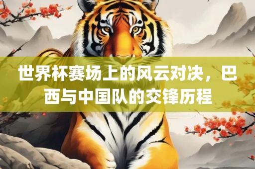 世界杯赛场上的风云对决，巴西与中国队的交锋历程