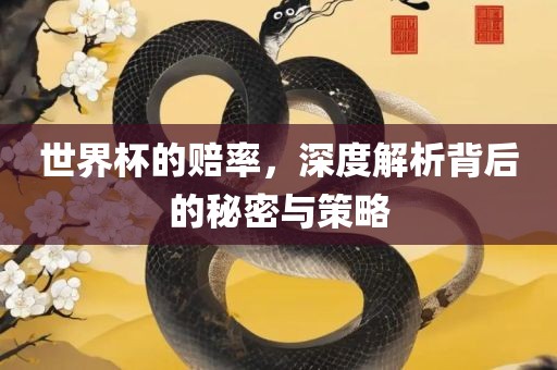 世界杯的赔率，深度解析背后的秘密与策略