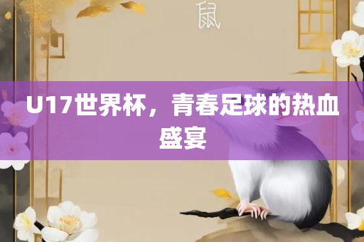 U17世界杯，青春足球的热血盛宴