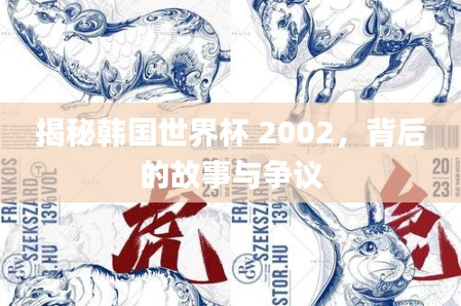 揭秘韩国世界杯 2002，背后的故事与争议