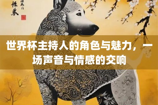 世界杯主持人的角色与魅力，一场声音与情感的交响