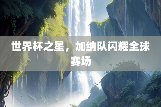 世界杯之星，加纳队闪耀全球赛场