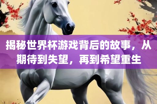 揭秘世界杯游戏背后的故事，从期待到失望，再到希望重生