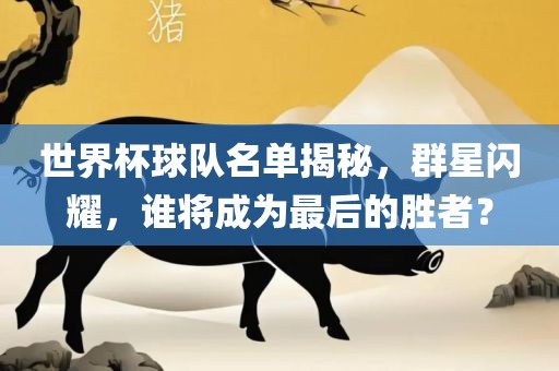 世界杯球队名单揭秘，群星闪耀，谁将成为最后的胜者？