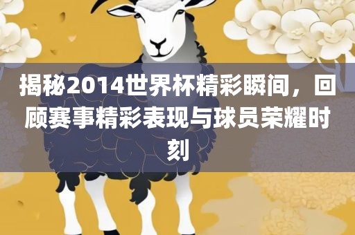揭秘2014世界杯精彩瞬间，回顾赛事精彩表现与球员荣耀时刻