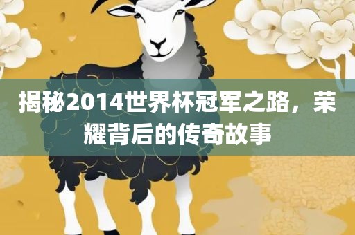 揭秘2014世界杯冠军之路，荣耀背后的传奇故事