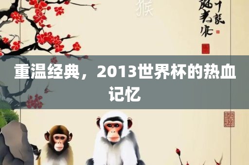 重温经典，2013世界杯的热血记忆