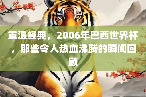 重温经典，2006年巴西世界杯，那些令人热血沸腾的瞬间回顾