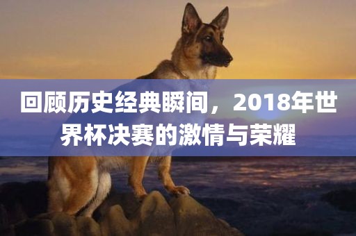 回顾历史经典瞬间，2018年世界杯决吉安市靖泰电力工程有限公司赛的激情与荣耀