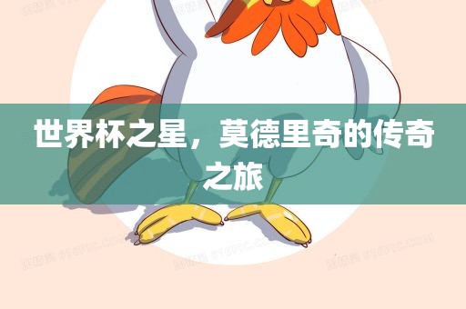 世界杯之星，莫德里奇的传奇之旅