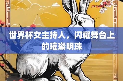 世界杯女主持人，闪耀舞台上的璀璨明珠