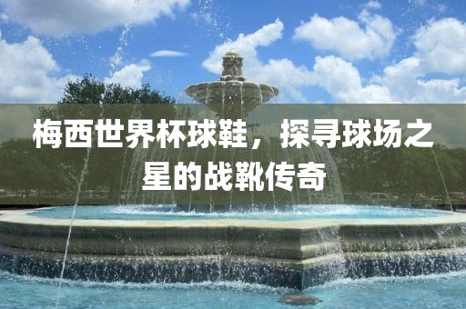 梅西世界杯球鞋，探寻球场之星的战靴传奇吉安市靖泰电力工程有限公司