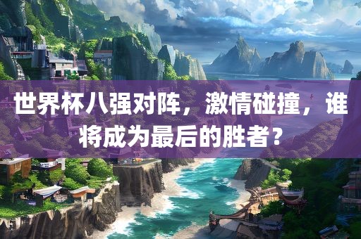世界杯八强对阵，激情碰撞，谁将成为最后的胜者？