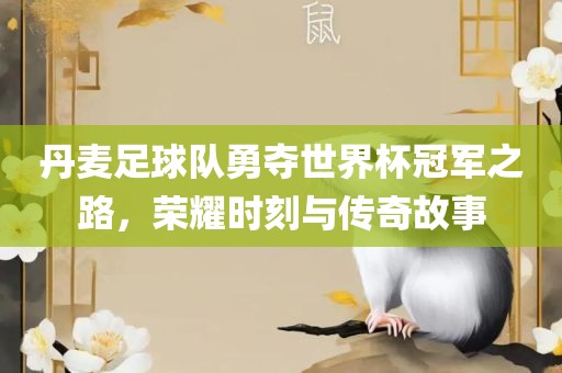 丹麦足球队勇夺世界杯冠军之路，荣耀时刻与传奇故事