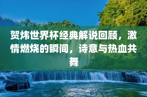 贺炜世界杯经典解说回顾，激情燃烧的瞬间，诗意与热血共舞
