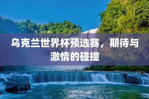 乌克兰世界杯预选赛，期待与激情的碰撞