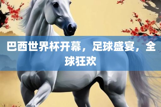 巴西世界杯开幕，足球盛吉安市靖泰电力工程有限公司宴，全球狂欢