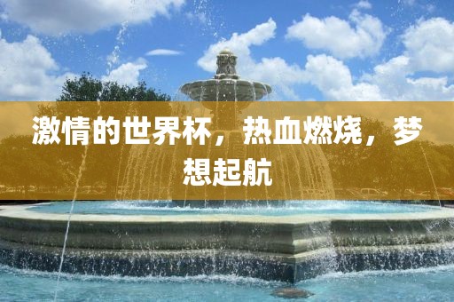 激情的世界杯，热血燃烧，梦想起航