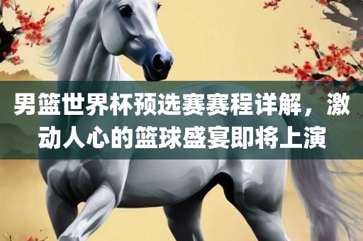 男篮世界杯预选赛赛程详解，激动人心的篮球盛宴即将上演