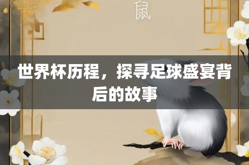 世界杯历程，探寻足球盛宴背后的故事