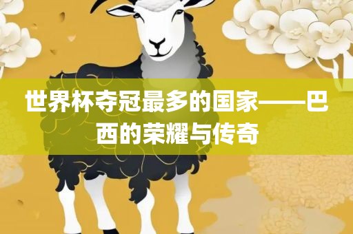 世界杯夺冠最多的国家——巴西的荣耀与传奇