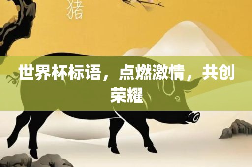 世界杯标语，点燃激情，共创荣耀吉安市靖泰电力工程有限公司