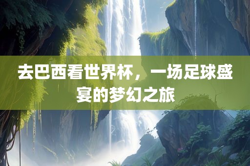 去巴西看世界杯，一场足球盛宴的梦幻之旅吉安市靖泰电力工程有限公司