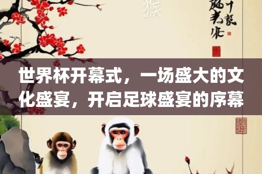 世界杯开幕式，一场盛大的文化盛宴，开启足球盛宴的序幕