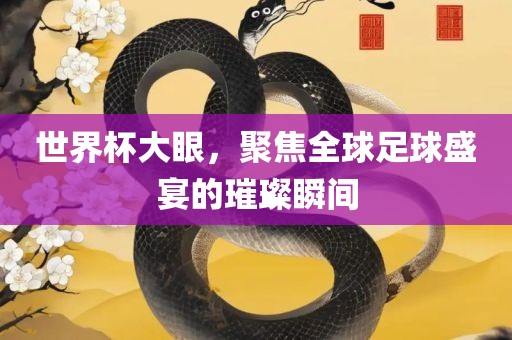 世界杯大眼，聚焦全球足球盛宴的璀璨瞬间吉安市靖泰电力工程有限公司