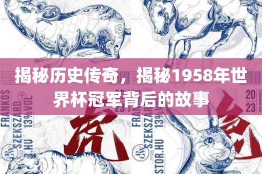 揭秘历史传奇，揭秘1958年世界杯冠军背后的故事吉安市靖泰电力工程有限公司