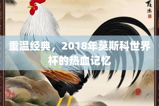 重温经典，2018年莫斯科世界杯的热血记忆