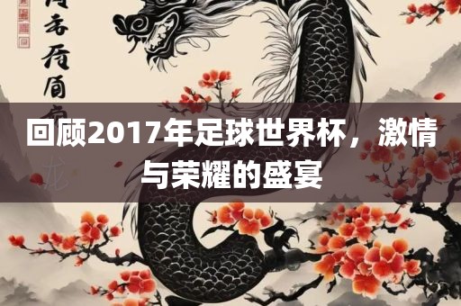 回顾2017年足球世界杯，激情与荣耀的盛宴