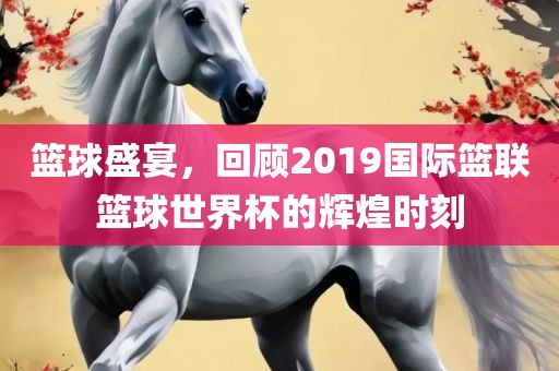 篮球盛宴，回顾2019国际篮联篮球世界杯的辉煌时刻
